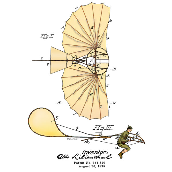 Lilienthal Glider Design on Lights