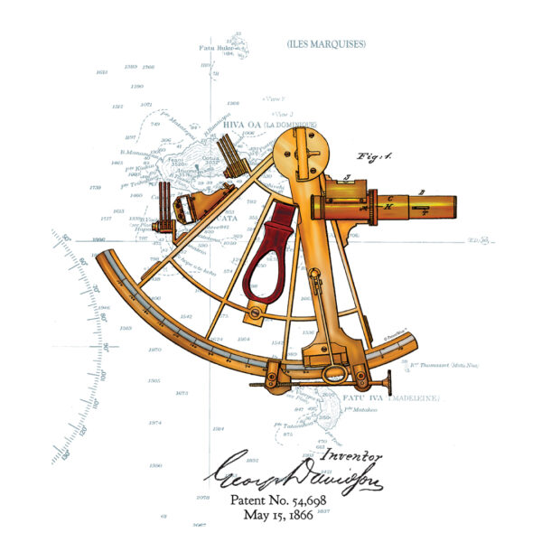 Sextant Design on lights