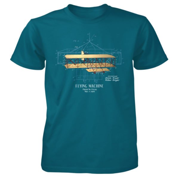 Flying Machine Patent T-Shirt – PatentWear