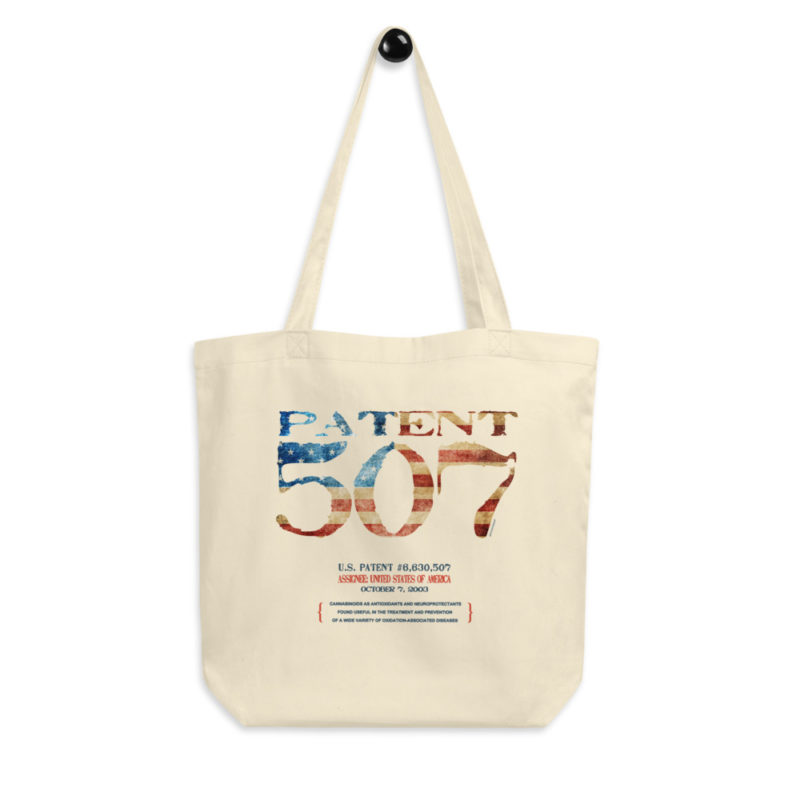 Patent 507 Tote Bag FRONT