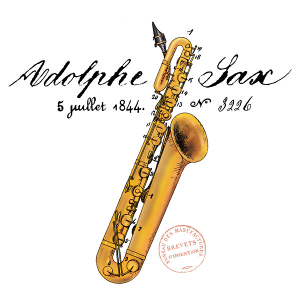 Sax Solo Design on Lights