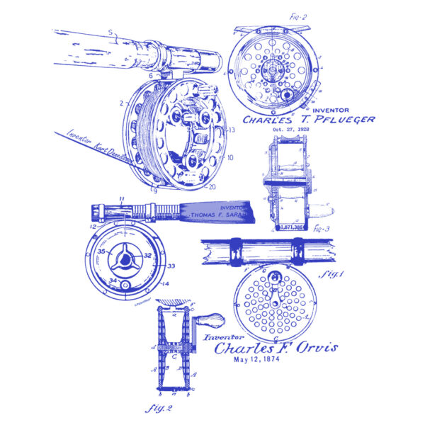 Fly Reels MS-Lineart Design on Lights