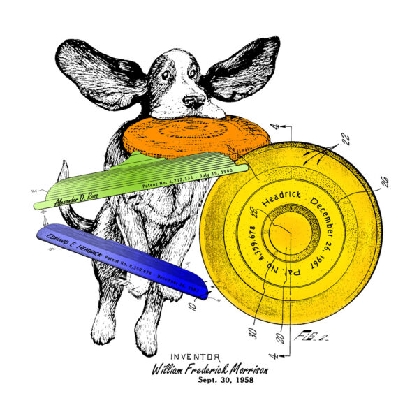 Flying Disc Design on Lights