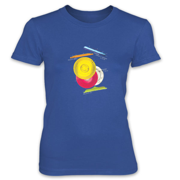 Frisbie MS-Color Women’s T-Shirt ROYAL BLUE
