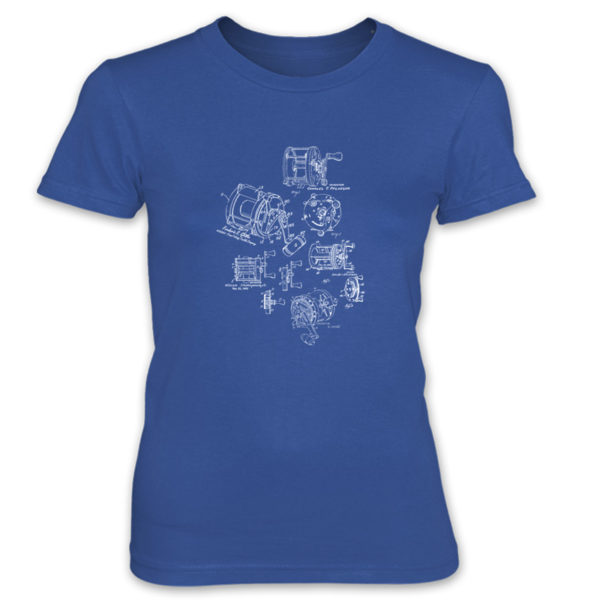 Reels MS-Lineart Women’s T-Shirt ROYAL BLUE