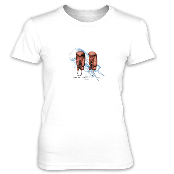 Boxing Glove Women’s T-Shirt WHITE