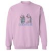 Cousteau Aqualung Crewneck Sweatshirt LIGHT PINK