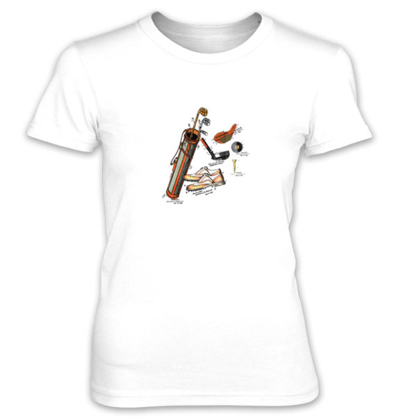 Golf MS-Color Women’s T-Shirt WHITE