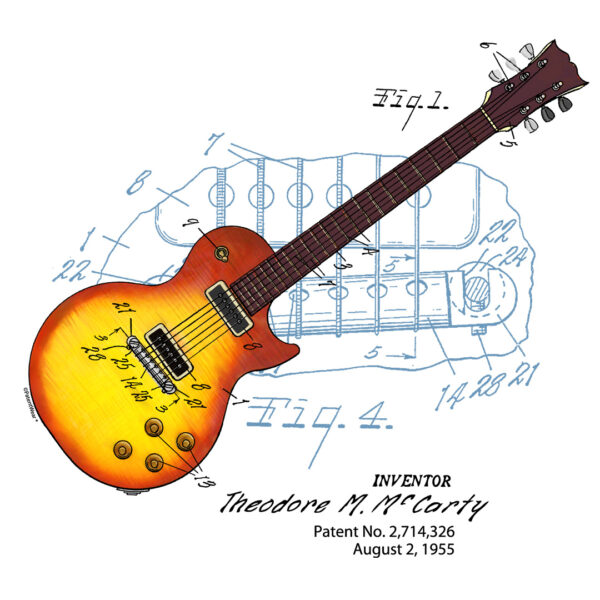 Sunburst Guitar Design