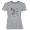 Bicycles MS-Color Women’s T-Shirt HEATHER GREY