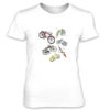 Bicycles MS-Color Women’s T-Shirt WHITE