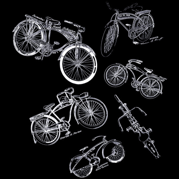 Bicycles MS-Lineart Design on Darks