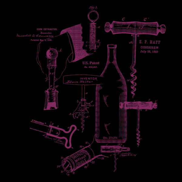 Corkscrew MS-Lineart Design on Darks
