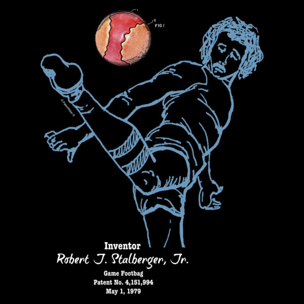 Footbag Design on Darks Footbag Design on Darks