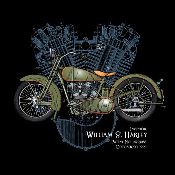 William S. Harley Design on Darks William S. Harley Design on Darks