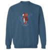 Saddle Crewneck Sweatshirt INDIGO BLUE