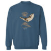da Vinci Flight Crewneck Sweatshirt INDIGO BLUE