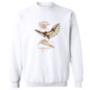 da Vinci Flight Crewneck Sweatshirt WHITE