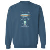 Surfboard-Kelly Crewneck Sweatshirt INDIGO BLUE