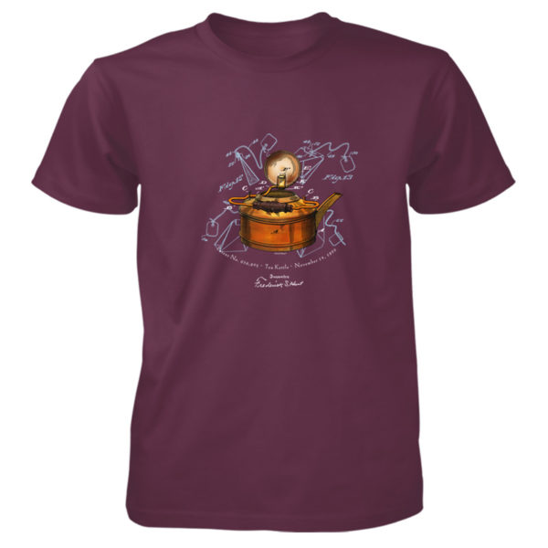 Tea Kettle T-Shirt MAROON