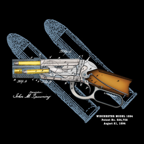 Winchester 1894 Design on Darks