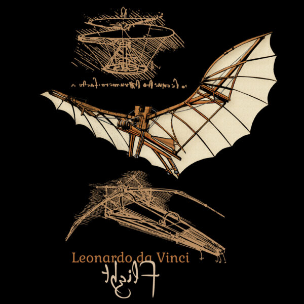 da Vinci Flight Design on Darks