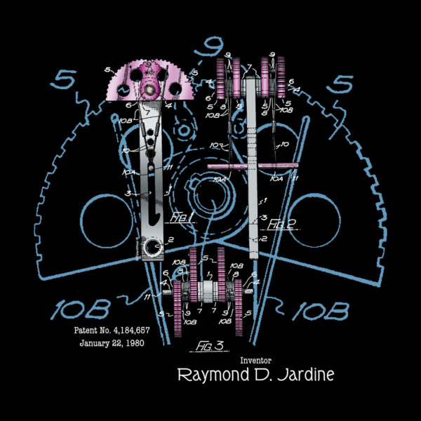 Jardine Cam Design on Darks Jardine Cam Design on Darks
