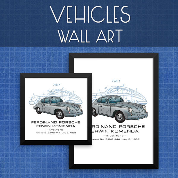 Vehicles | Wall Art