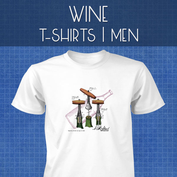 Wine T-Shirts | Men