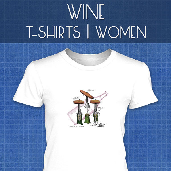 Wine T-Shirts | Women