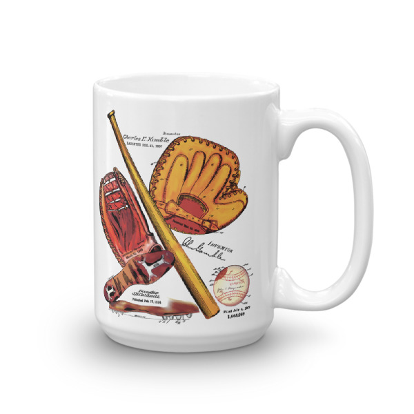 Baseball MS-Color 15oz Mug