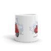 Wasp (Vespa) 11oz Mug FRONT VIEW