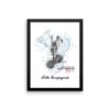Derailleur Patent Wall Art 1 Framed 12x16