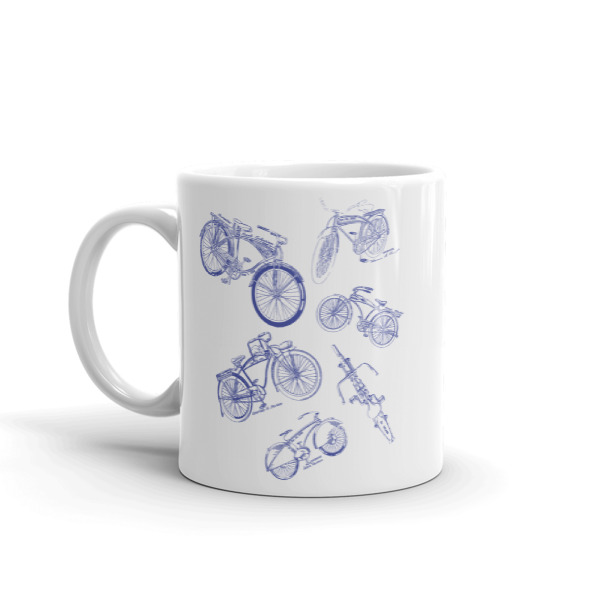 Bicycles MS-Lineart 11oz Mug