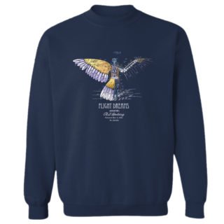 Flight Dreams Patent Crewneck Sweatshirt