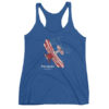 Pitts Special Women’s Racerback Tank VINTAGE ROYAL