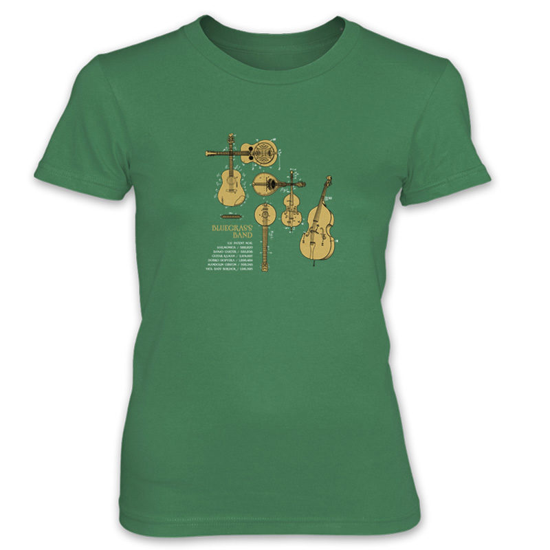 Bluegrass Band Patents T-Shirt: Women – PatentWear