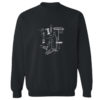 Corkscrew MS Lineart Crewneck Sweatshirt BLACK