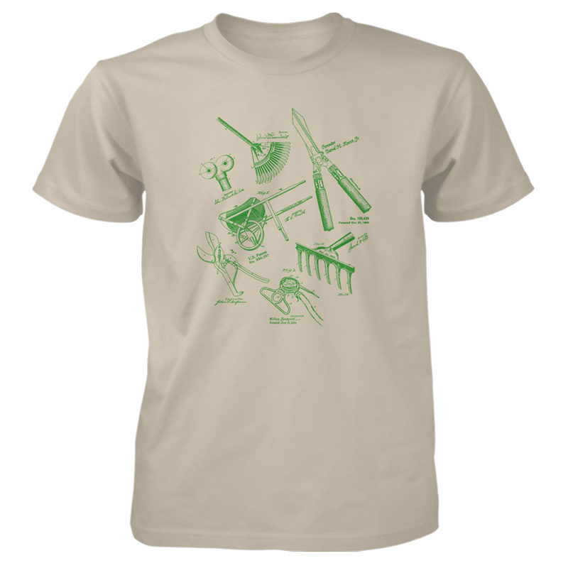 Garden Tools MS Lineart T-Shirt SAND