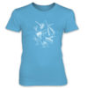 Garden Tools MS Lineart Ladies T-Shirt CARIBBEAN BLUE