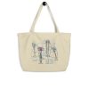 Cam 101 Tote Large Oyster hanging