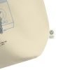 Hex Chock Patent Tote Large Oyster detail