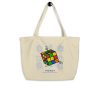 Magic Cube Tote Large Oyster hanging
