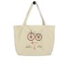 Velocipede Patent Tote Large Oyster hanging