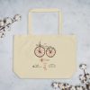 Velocipede Patent Tote Large Oyster