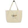 Trumpet Solo Patent Tote—Large Oyster hanging