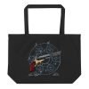 Colt Revolver Patent Tote Large Black