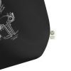 Football MS-Lineart Tote Large Black detail