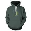 Avocado Patent Pullover Hoodie Heather Forest