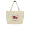Vee Dub Bug Patent Tote Large Oyster hanging